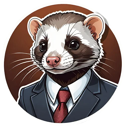 Эмодзи Suit polecat