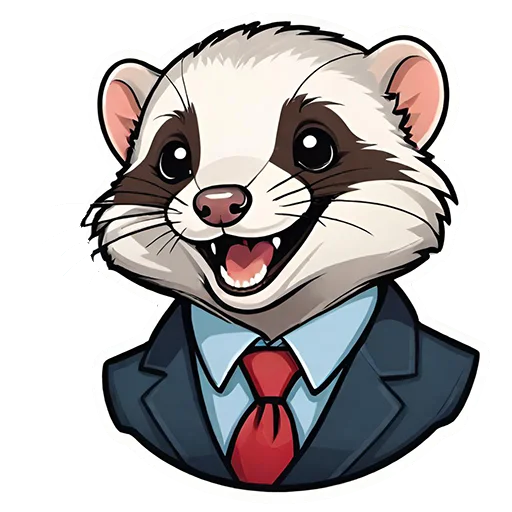 Эмодзи Suit polecat