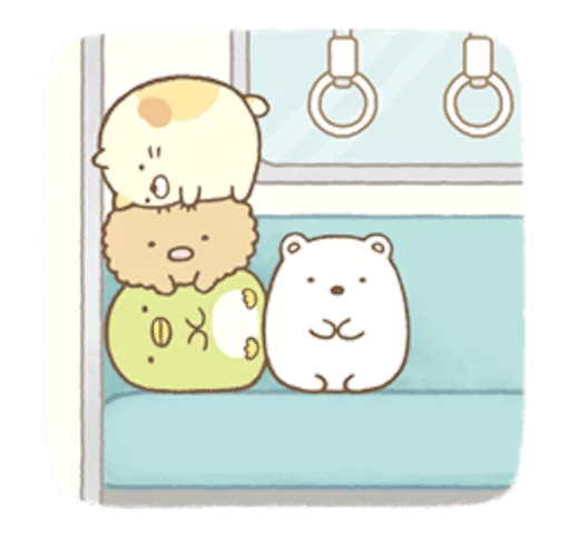 Эмодзи Sumikko Gurashi