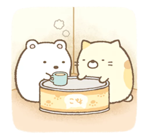 Эмодзи Sumikko Gurashi