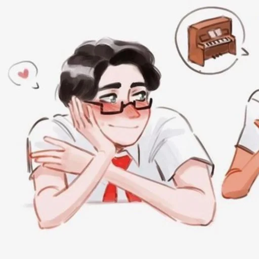 Эмодзи Лето в пионерском галстуке