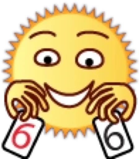 Эмодзи Солнце