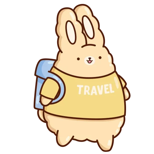 Эмодзи Кролик Супчик