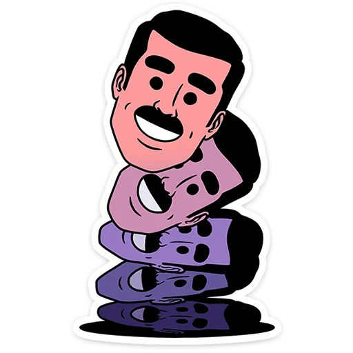 Эмодзи Супергерои носят усы