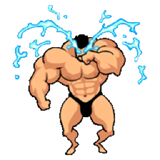 Эмодзи Super Muscle Man