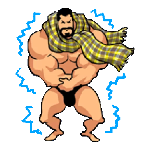 Эмодзи Super Muscle Man