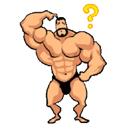 Эмодзи Super Muscle Man