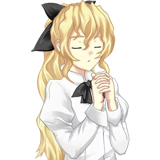 Эмодзи Lilly Satou | Katawa Shoujo