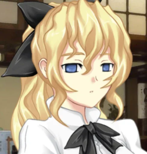 Эмодзи Lilly Satou | Katawa Shoujo