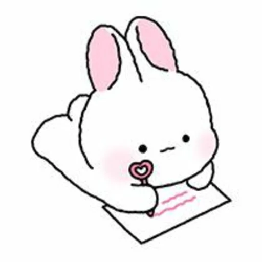 Эмодзи Rabbit Love