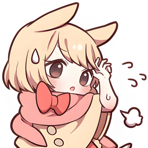 Эмодзи Сладкий зайчик