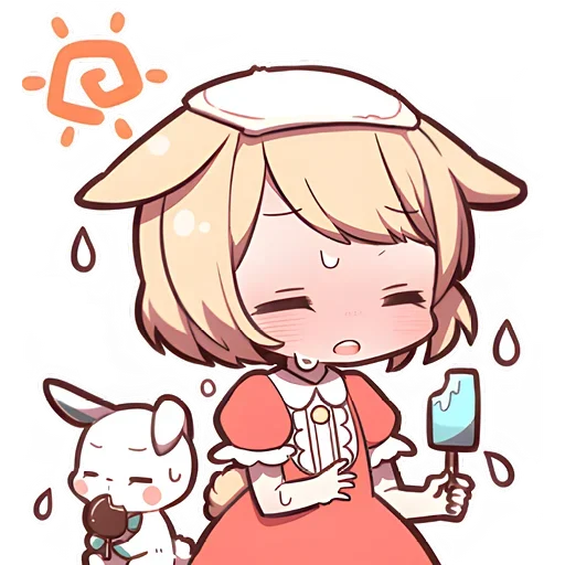 Эмодзи Сладкий зайчик