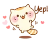 Эмодзи Sweet Kitty
