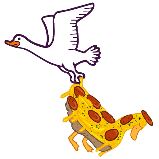 Эмодзи Тактичный Гусь