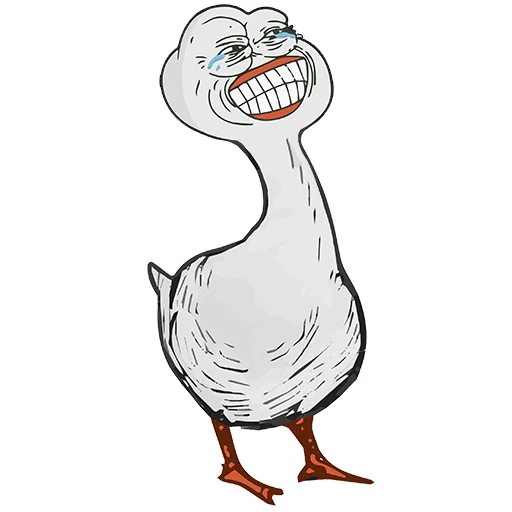 Эмодзи Тактичный Гусь