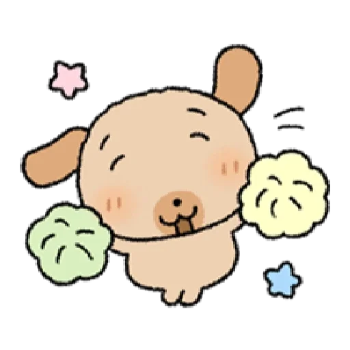 Эмодзи tanmoong puppy
