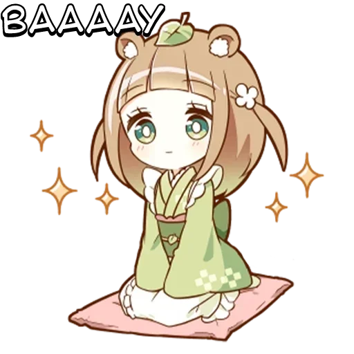 Эмодзи Тануки-тян