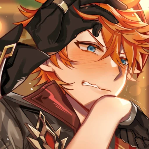 Эмодзи Tartaglia Genshin Impact