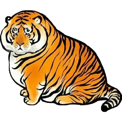Эмодзи Tiger