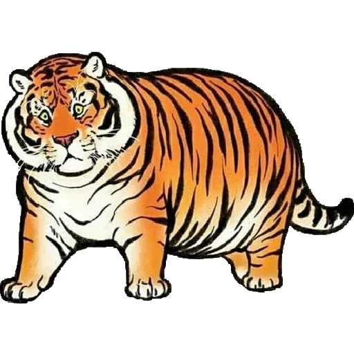 Эмодзи Tiger