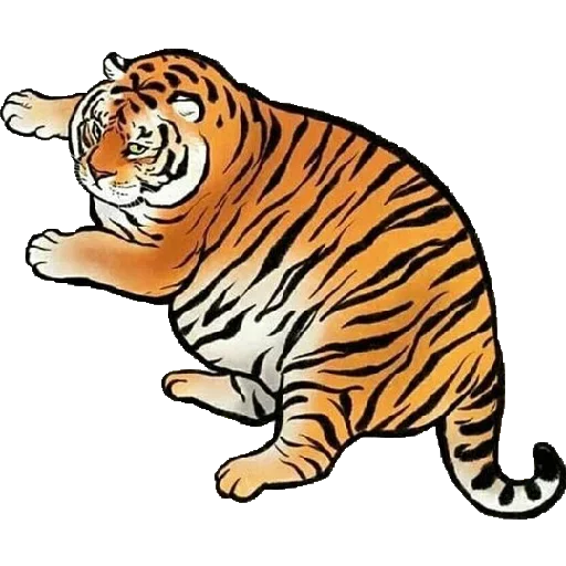 Эмодзи Tiger