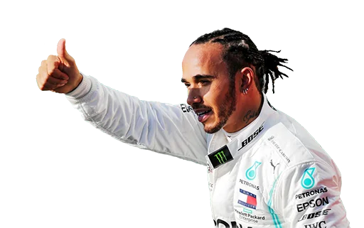 Эмодзи Lewis Hamilton Stickerpack