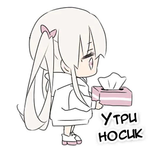 Эмодзи тяночка