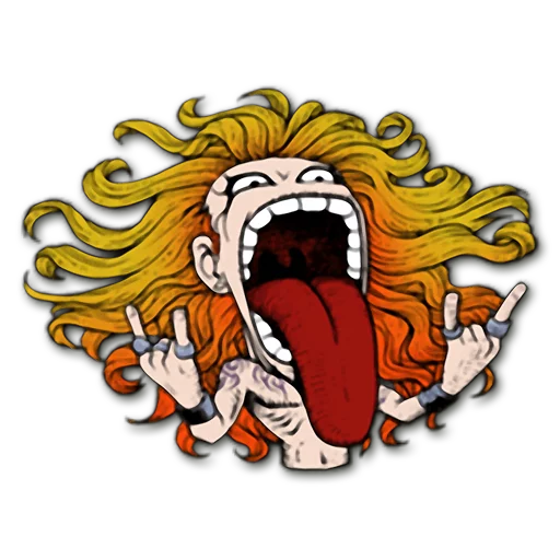 Эмодзи Headbangers