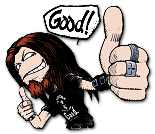 Эмодзи Headbangers