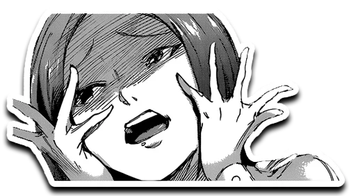 Эмодзи tokyo ghoul