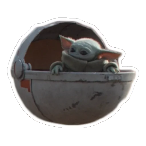 Эмодзи Baby Yoda The Child from Mandalorian