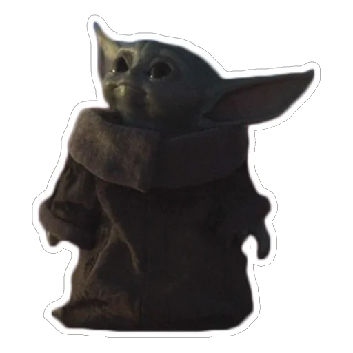 Эмодзи Baby Yoda The Child from Mandalorian