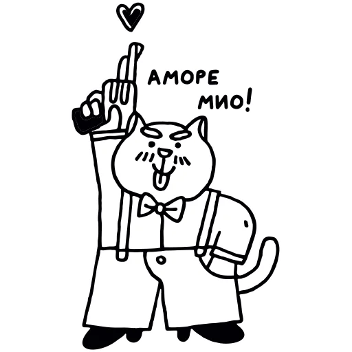 Эмодзи Крестный Котец