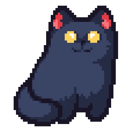 Эмодзи thepixelcats