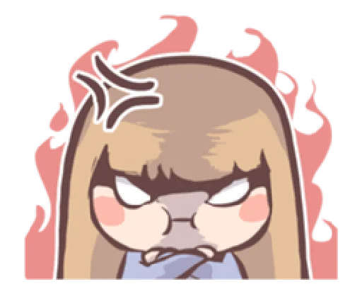 Эмодзи potato girl