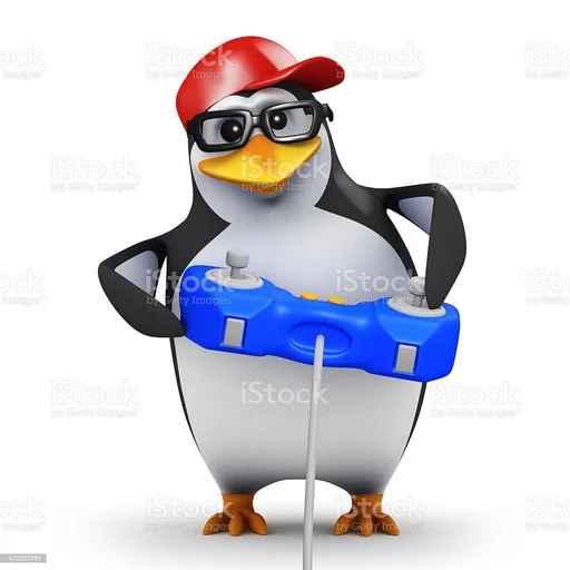 Эмодзи 3d penguin