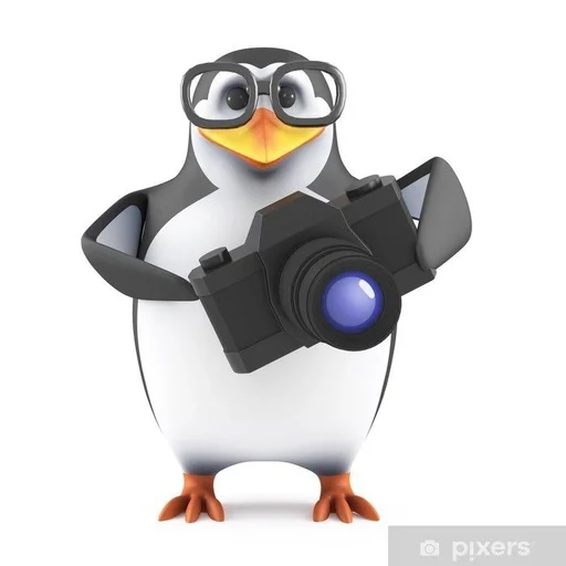 Эмодзи 3d penguin