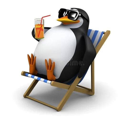 Эмодзи 3d penguin