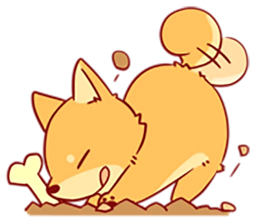 Эмодзи Tibi the Shiba Inu