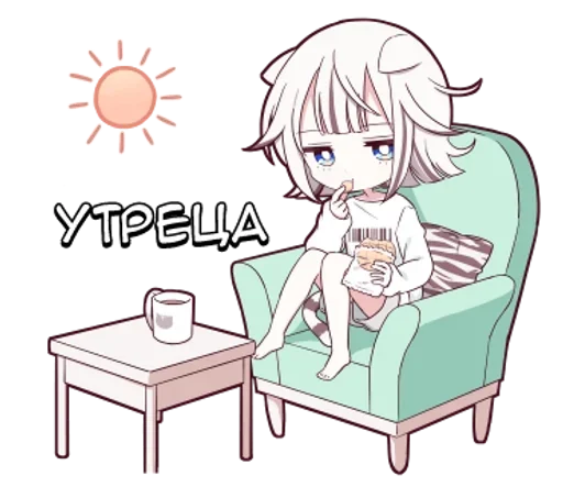 Эмодзи Тигрица тян