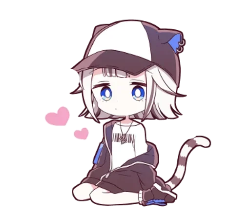 Эмодзи Тигрица тян