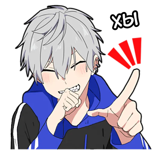 Эмодзи Тихий-кун 4