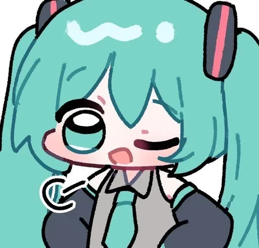 Эмодзи Hatsune Miku