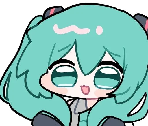 Эмодзи Hatsune Miku