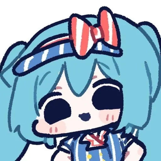 Эмодзи Hatsune Miku