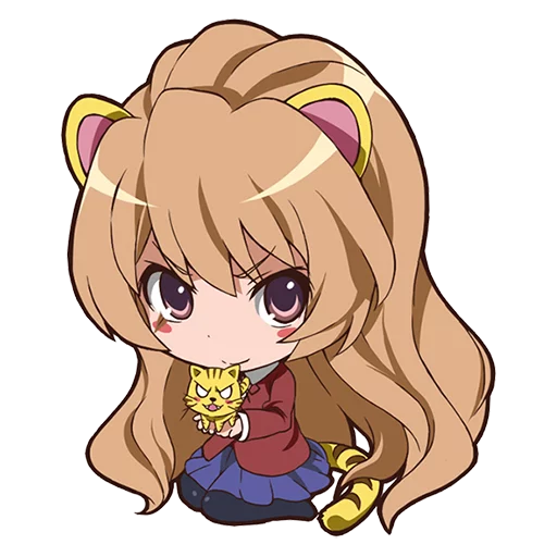 Эмодзи Toradora chibi by prototype008