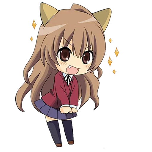 Эмодзи Toradora chibi by prototype008