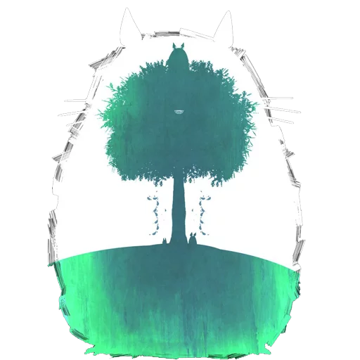 Эмодзи Tonari no Totoro