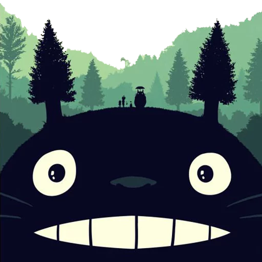 Эмодзи Tonari no Totoro