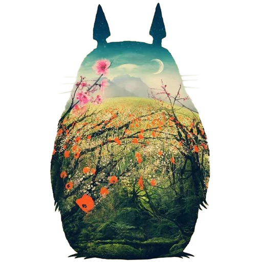 Эмодзи Tonari no Totoro